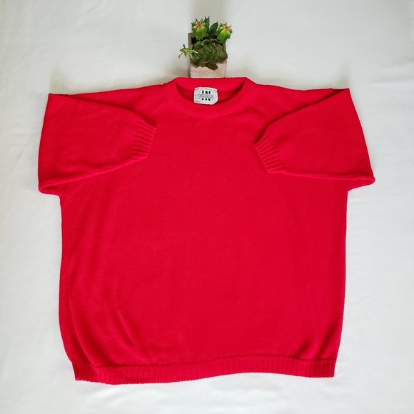 Vintage Sweaters - 🌻SOLD! Vintage ruby red sweater🌻